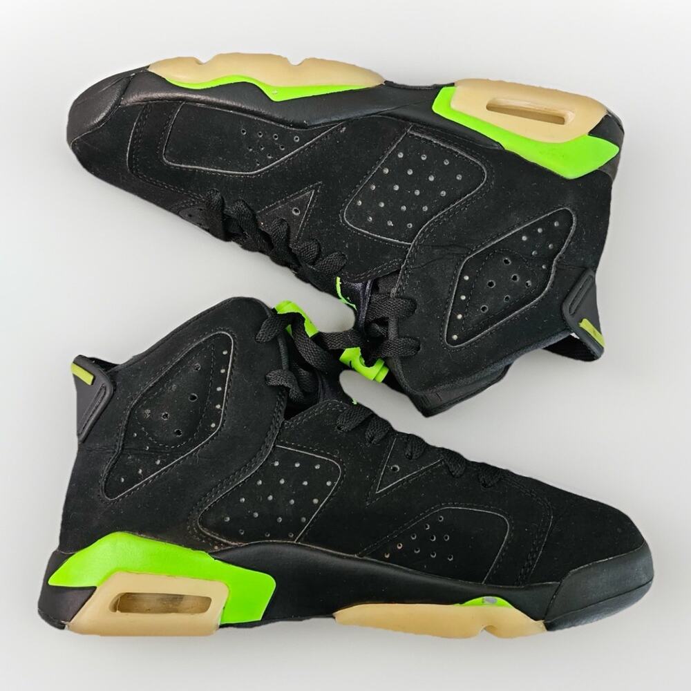 Nike Air Jordan 4 Retro Flight Nostalgia Pale Citron 308497-116 Men's Size 9.5